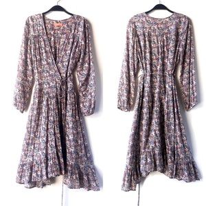 ba&sh floral wrap dress Size 2 (M)